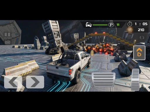 オフロードプラド駐車